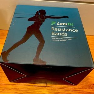 Resistance Bands. Letsfit. Never been opened.